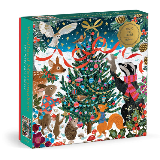 500 Piece Foil Puzzle Victoria Ball Woodland Merrymakers