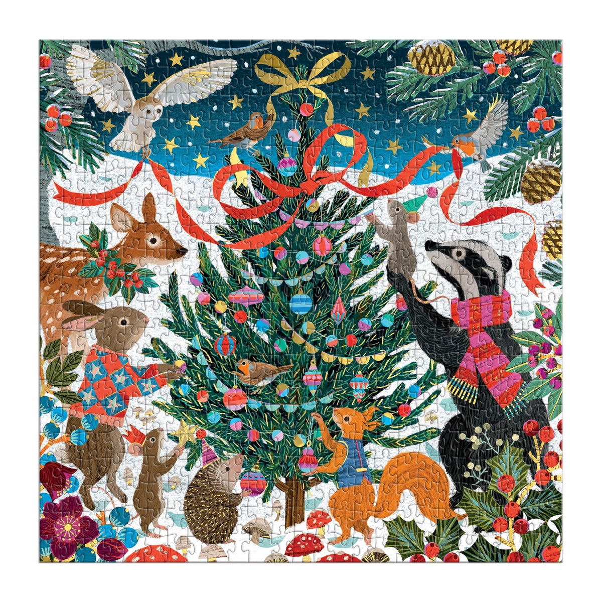 500 Piece Foil Puzzle Victoria Ball Woodland Merrymakers