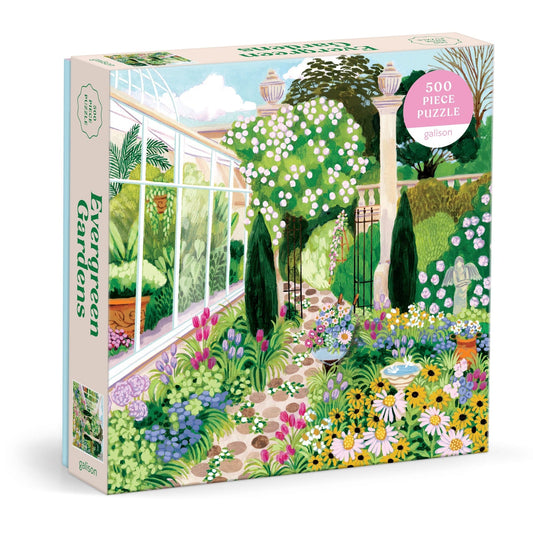 500 Piece Puzzle - Evergreen Gardens