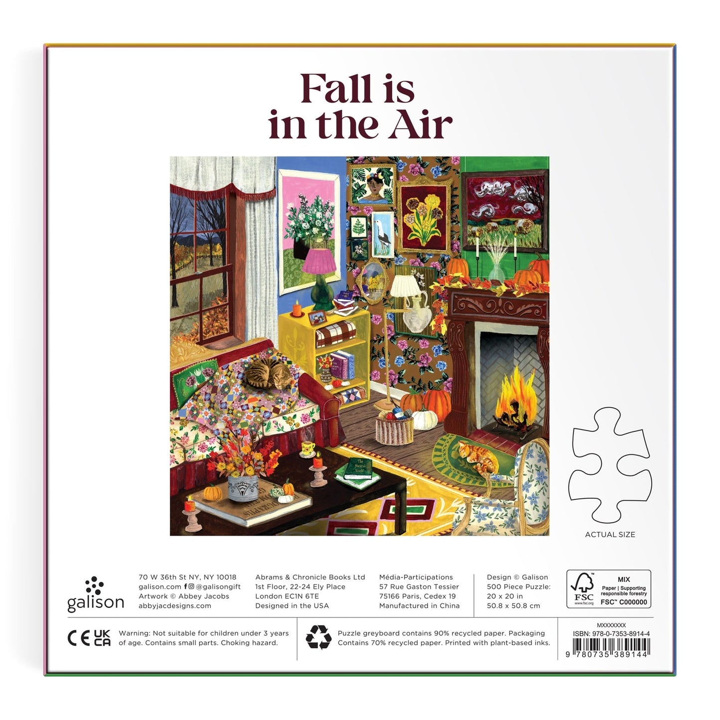 500 Piece Puzzle - Fall is in the Air