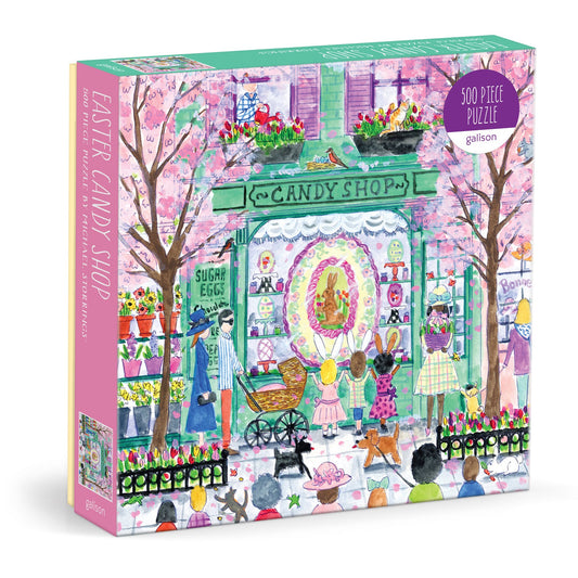 500 Piece Puzzle - Michael Storrings Easter Candy Shop