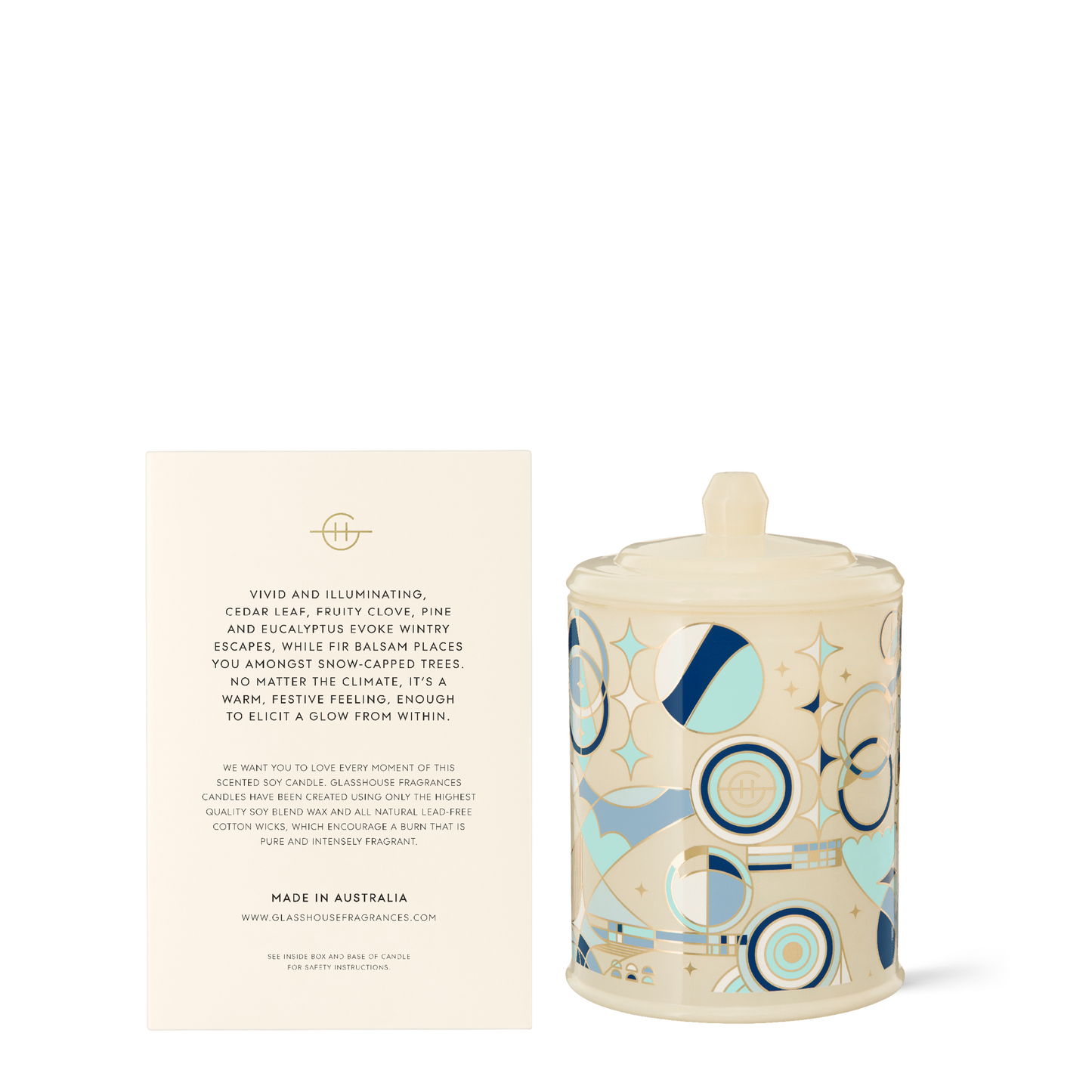 Triple Scented Soy Candle - White Christmas - Limited Edition