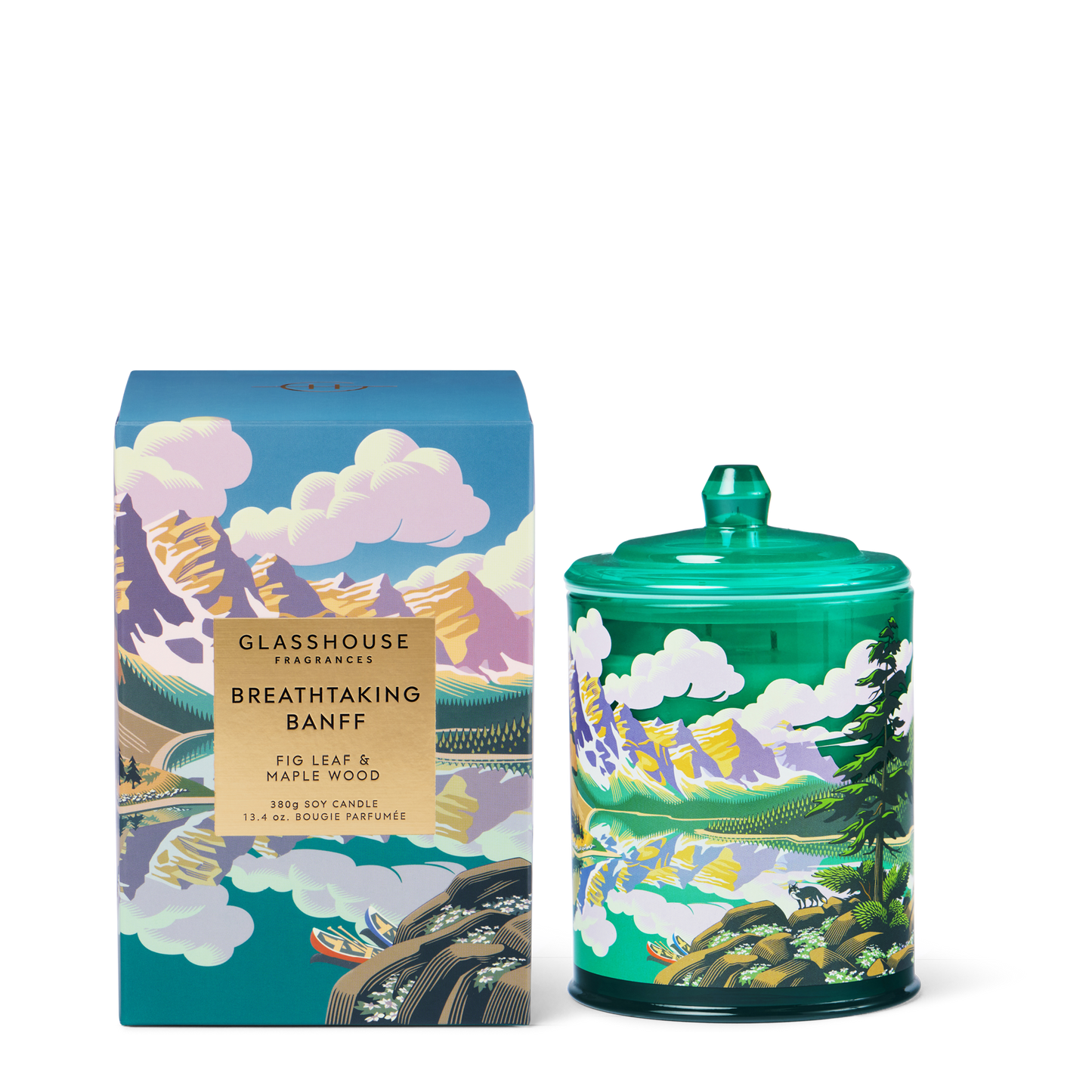 13.4oz Triple Scented Soy Candle - Breathtaking Banff