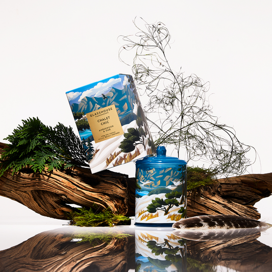 13.4oz Triple Scented Soy Candle - Chalet Chic