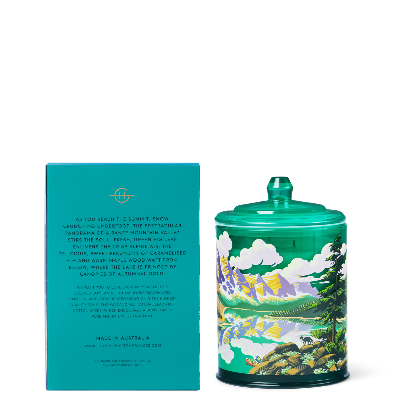 13.4oz Triple Scented Soy Candle - Breathtaking Banff