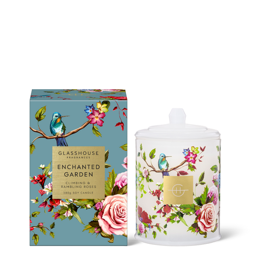 Triple Scented Soy Candle - Enchanted Garden - Limited Edition