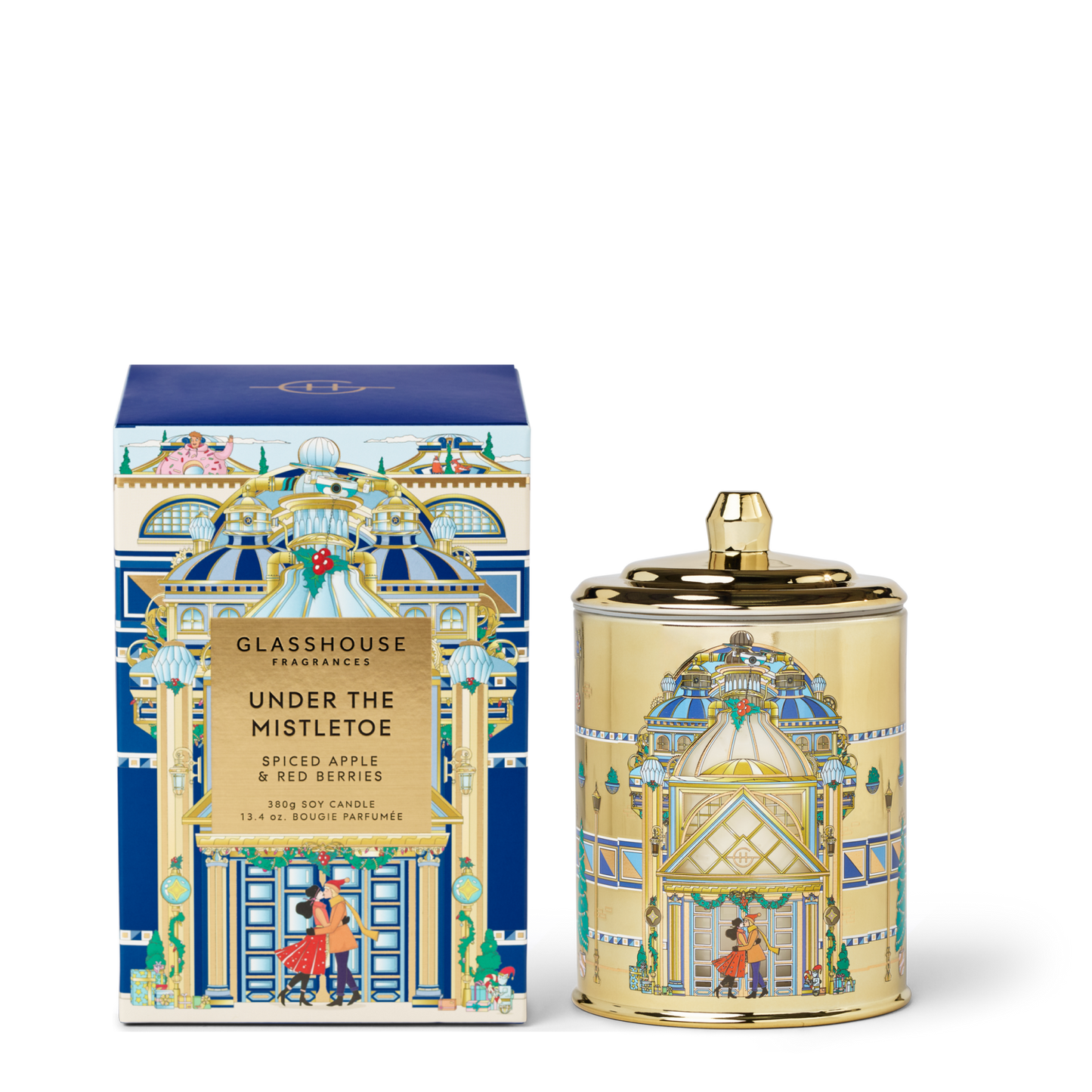 13.4oz Triple Scented Soy Candle - Under The Mistletoe - Limited Edition 2025