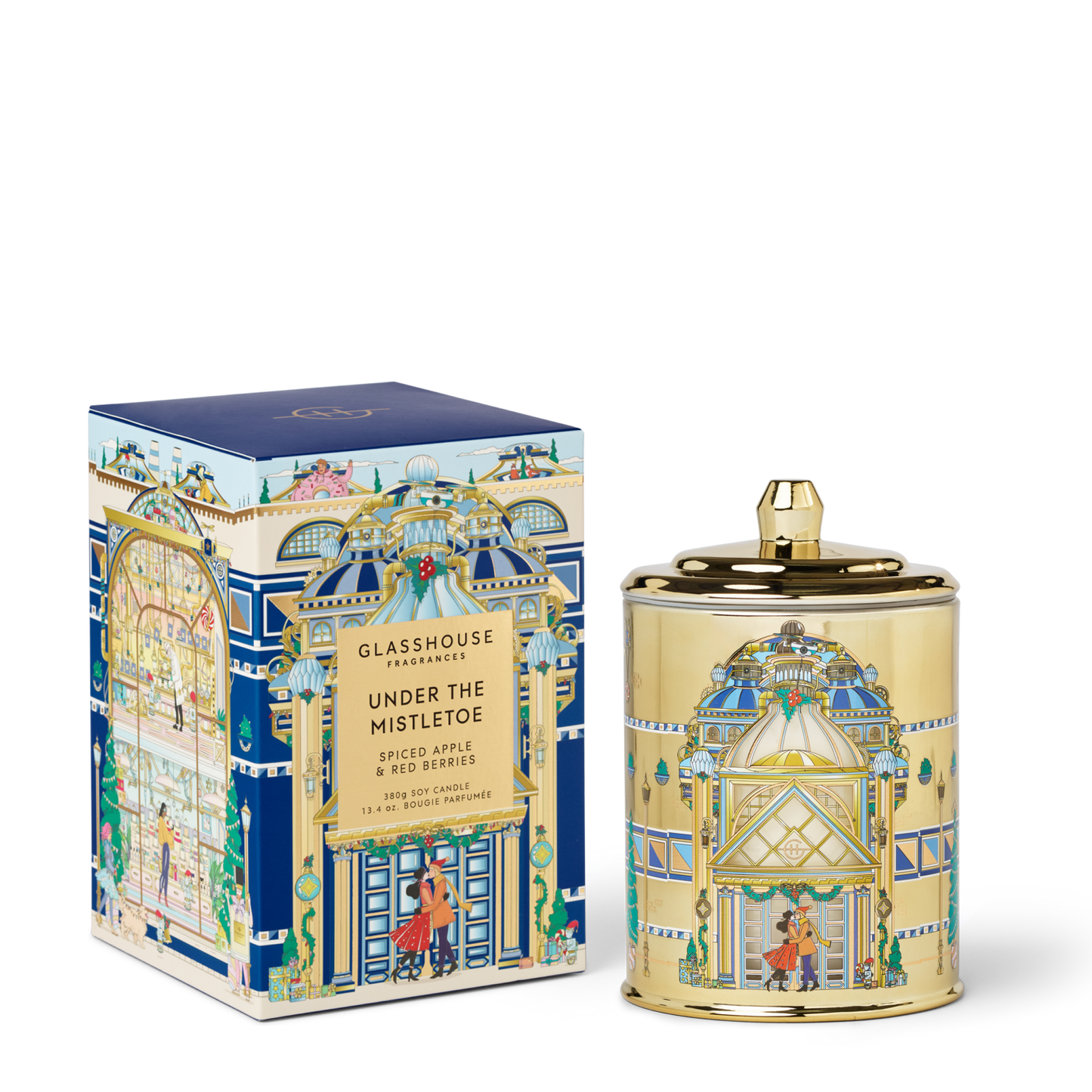 13.4oz Triple Scented Soy Candle - Under The Mistletoe - Limited Edition 2025