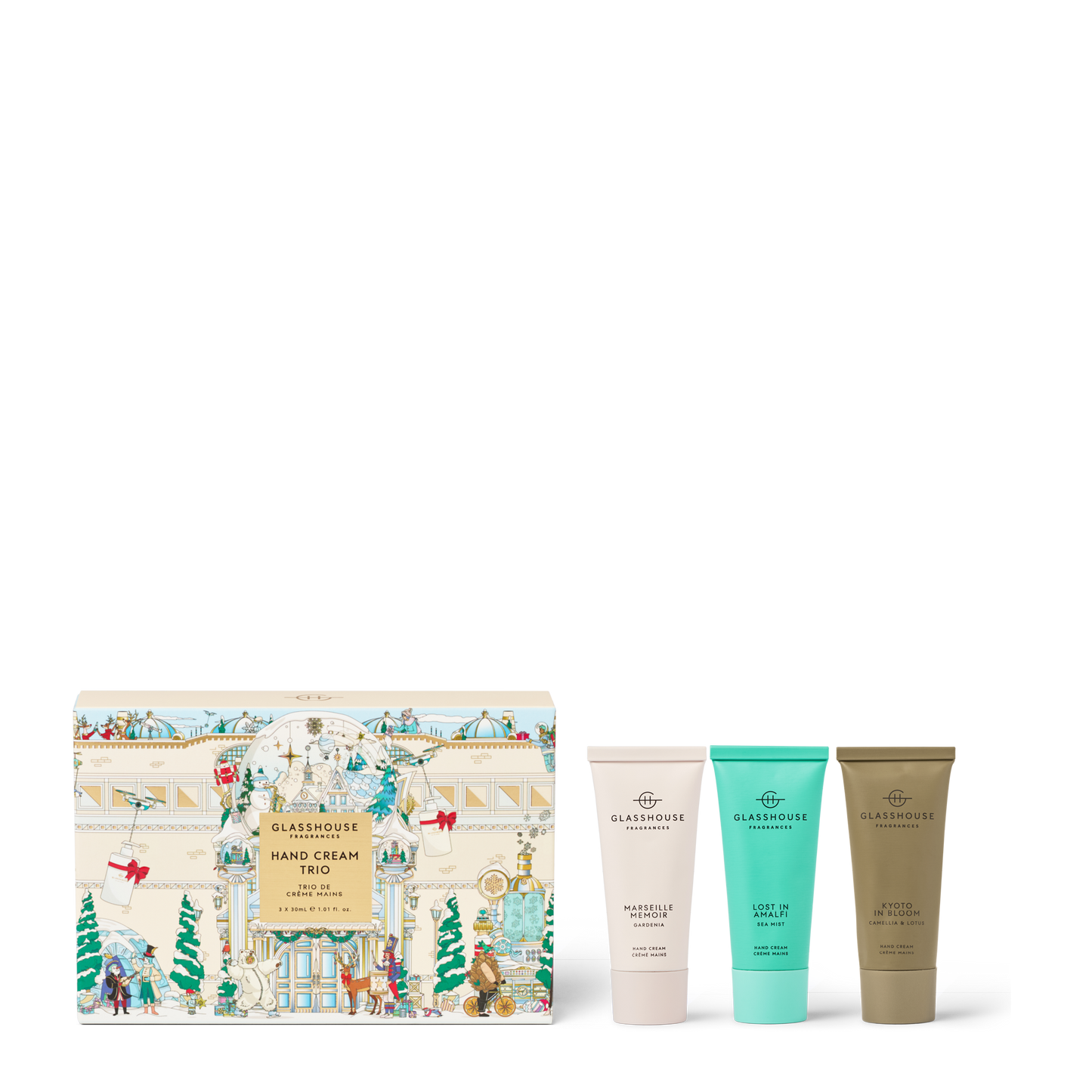 1 fl.oz. Hand Cream Trio - Christmas Kyoto