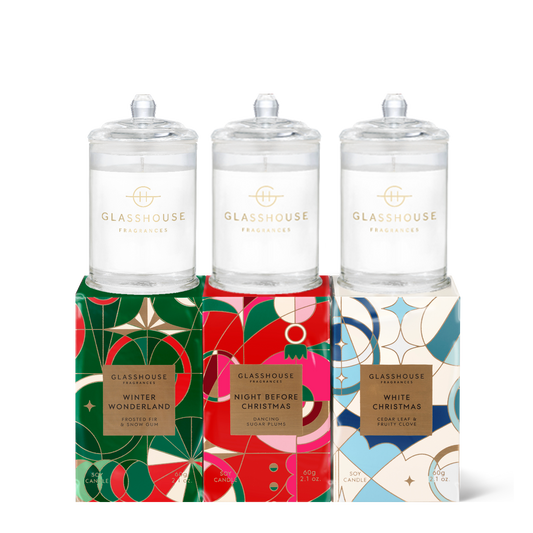 Christmas Candle Trio - 3 x 2.1 oz