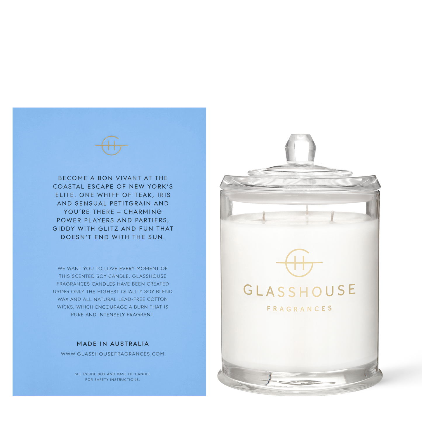 26.8oz  The Hamptons - Triple Scented Soy Candle