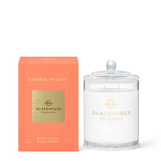Sunsets in Capri - Triple Scented Soy Candle