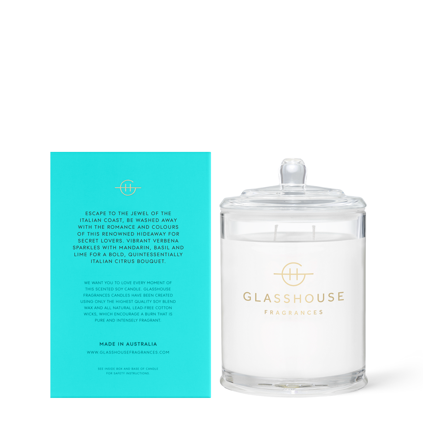 13.4oz Passion in Positano -  Triple Scented Soy Candle