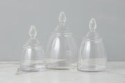 Glass Teardrop Jar with Lid - Small