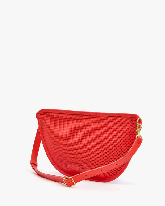 Grande Fanny - Diamond Perforated - Bright Poppy