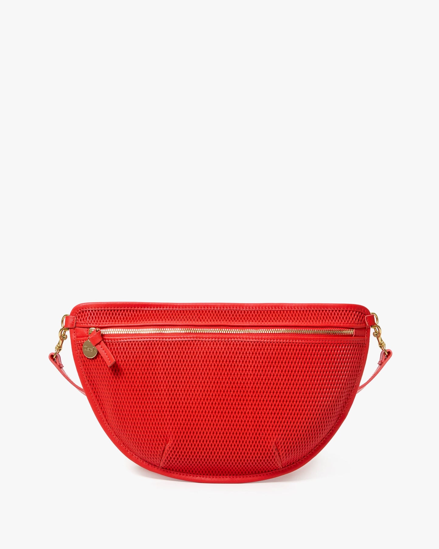 Grande Fanny - Diamond Perforated - Bright Poppy