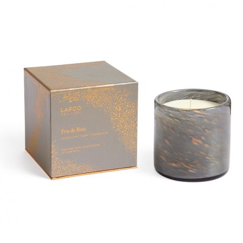 6.5oz Candle -  Feu De Bois Holiday 2024