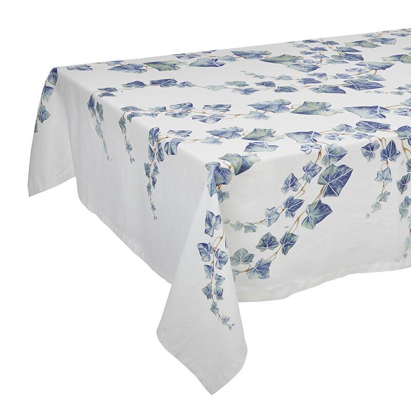 145cm x 220 cm Linen Tablecloth Ivy
