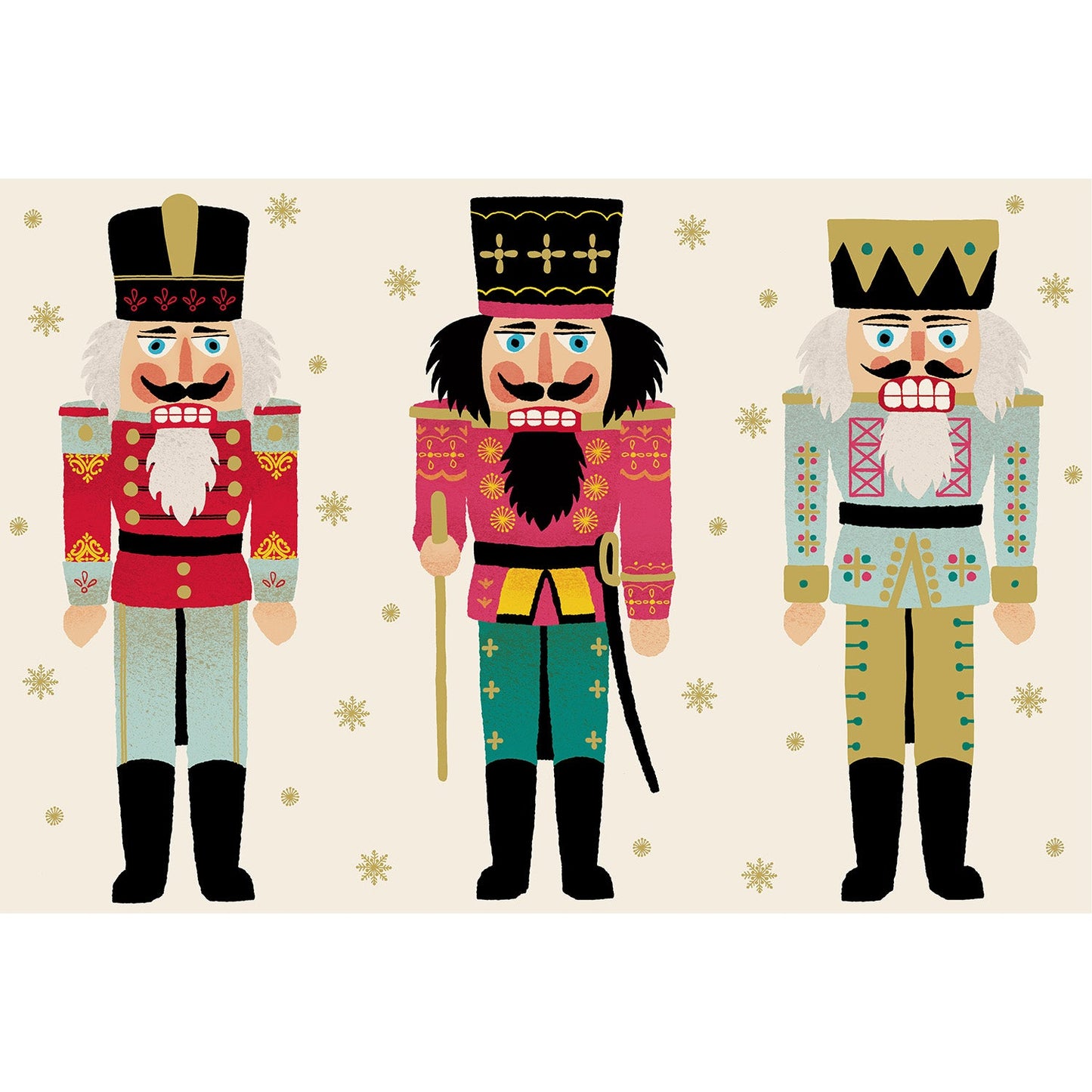 Paper Placemat Pad - Nutcrackers