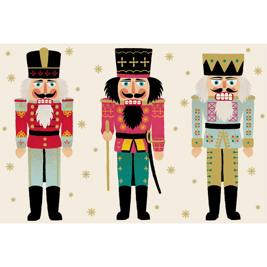 Paper Placemat Pad - Nutcrackers