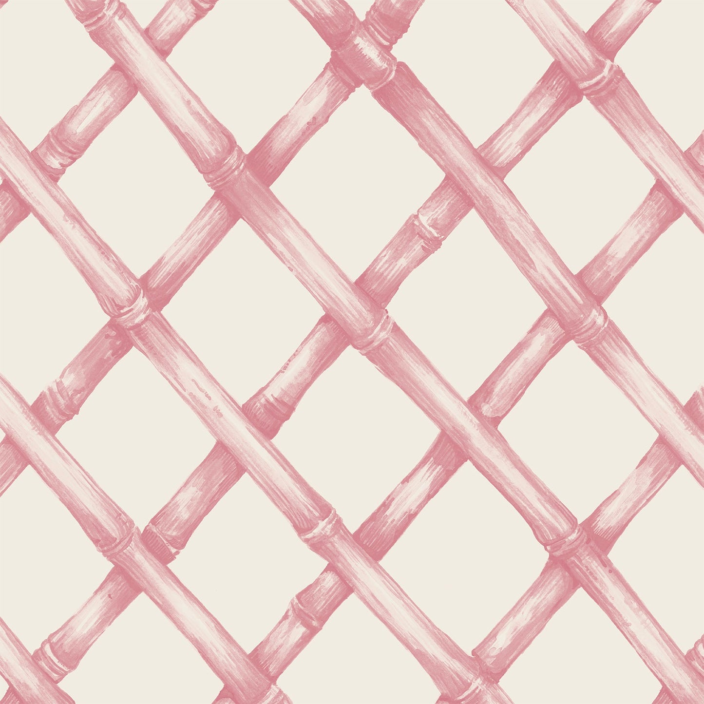 Cocktail Napkins - Pink Lattice