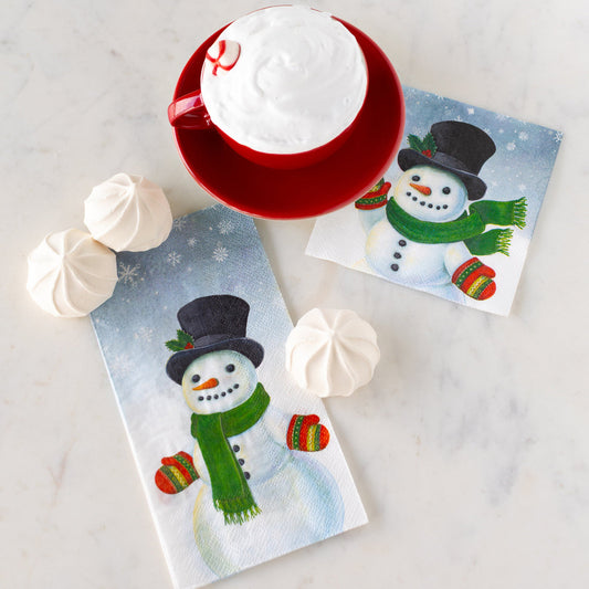 Guest Napkins - Snowman