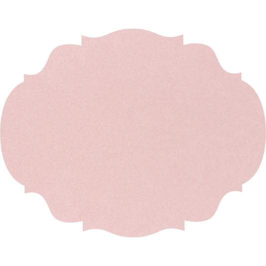 Die Cut Paper Placemat - Pink French Frame