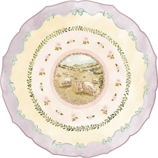 Die Cut Placemat Pad - Meadow Placemat