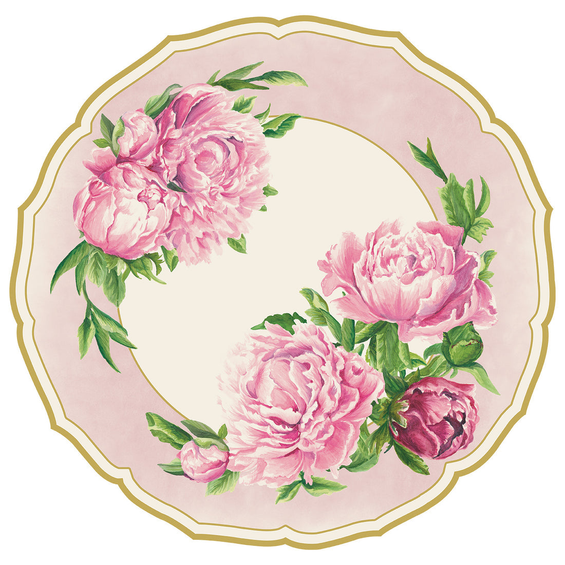 Die Cut Placemat Pad - Peony China