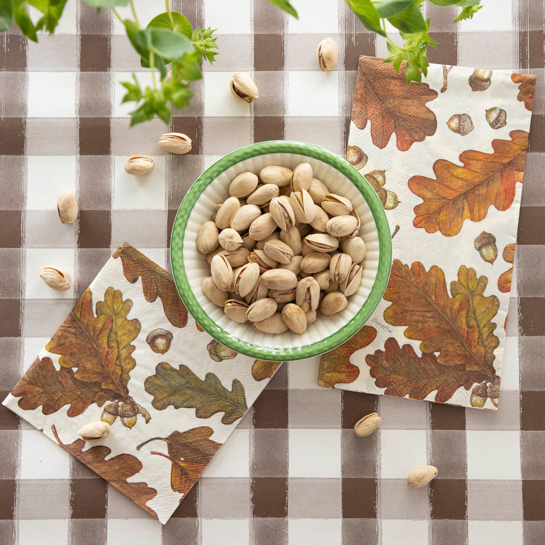 Cocktail Napkins - Autumn Leaves