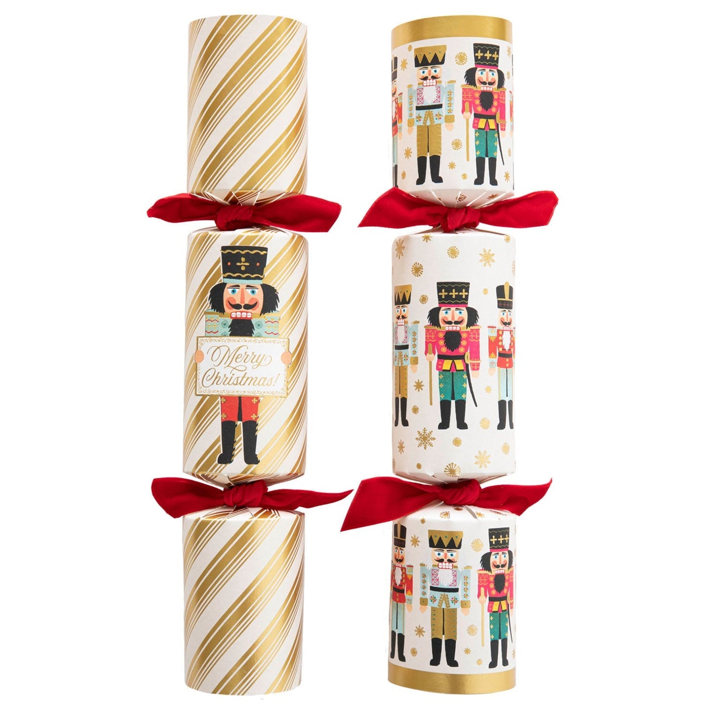 Festive Cracker Set of 6- Nutcrackers