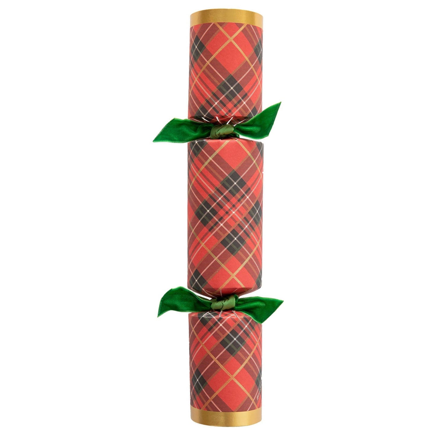 Festive Cracker Set of 6 - Red Plaid