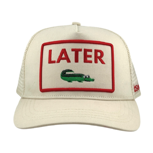 Trucker Hat - Later Gator - Ivory