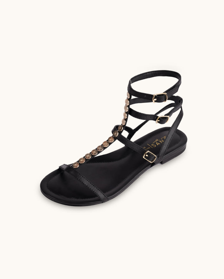 Louise Sandal - Hendricks - Black