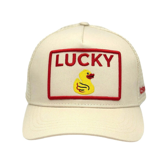 Trucker Hat - Lucky Duck - Cream