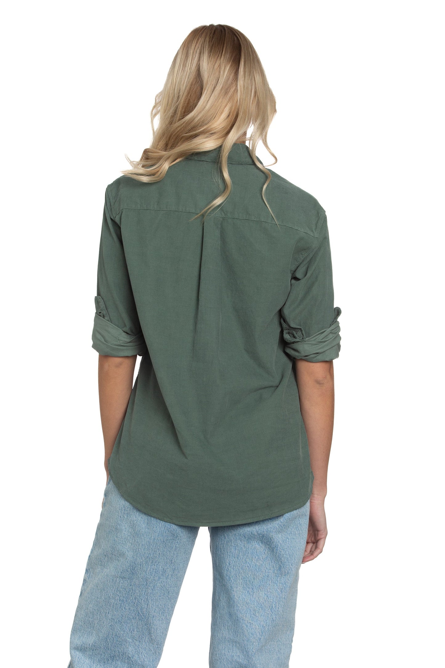 Summerland Cord Shirt - Moss