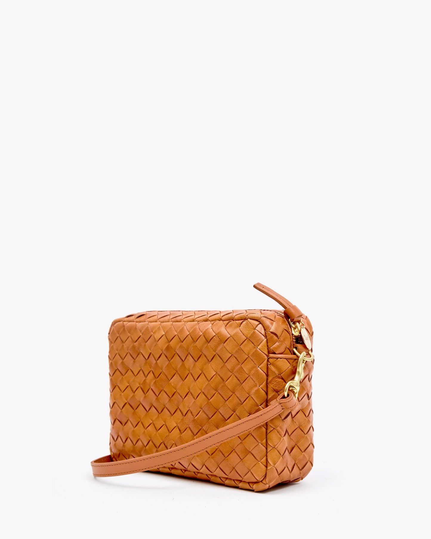 Midi Sac - Woven Diagonal - Natural