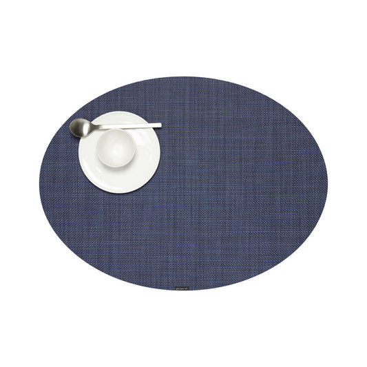 Chilewich - Mini Basket Table Mat Oval - Indigo