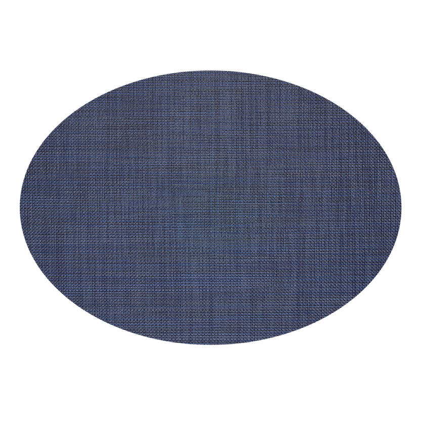 Chilewich - Mini Basket Table Mat Oval - Indigo