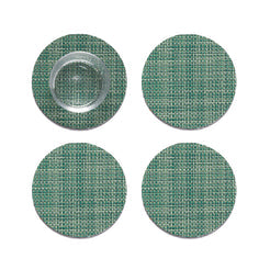 Chilewich - Mini Basketweave Coasters - Ivy