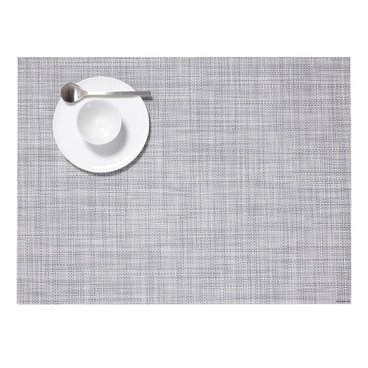 Chilewich - Mini Basketweave  Table Mat 14"x19" - Mist