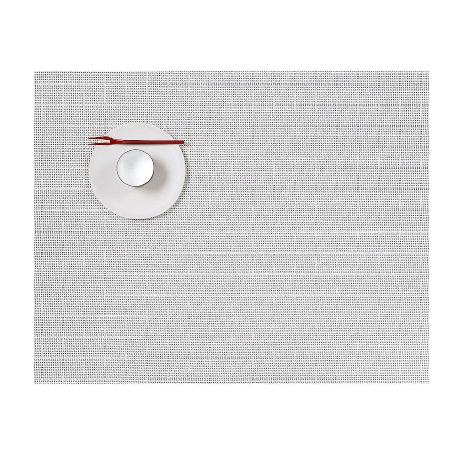 Chilewich - Mini Basketweave 14" x 19" Table Mat - White