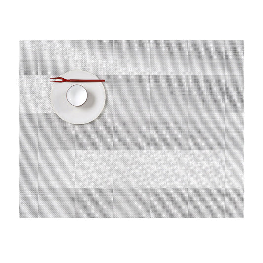 Chilewich - Mini Basketweave 14" x 19" Table Mat - White