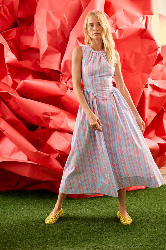 Nantucket Dress - Seaside Stripe