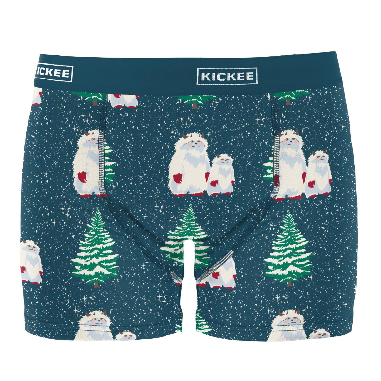 Men's Boxer Briefs - Yeti Peacock