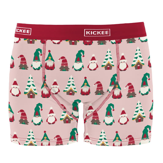 Men's Boxer Briefs - Baby Rose Gnomes