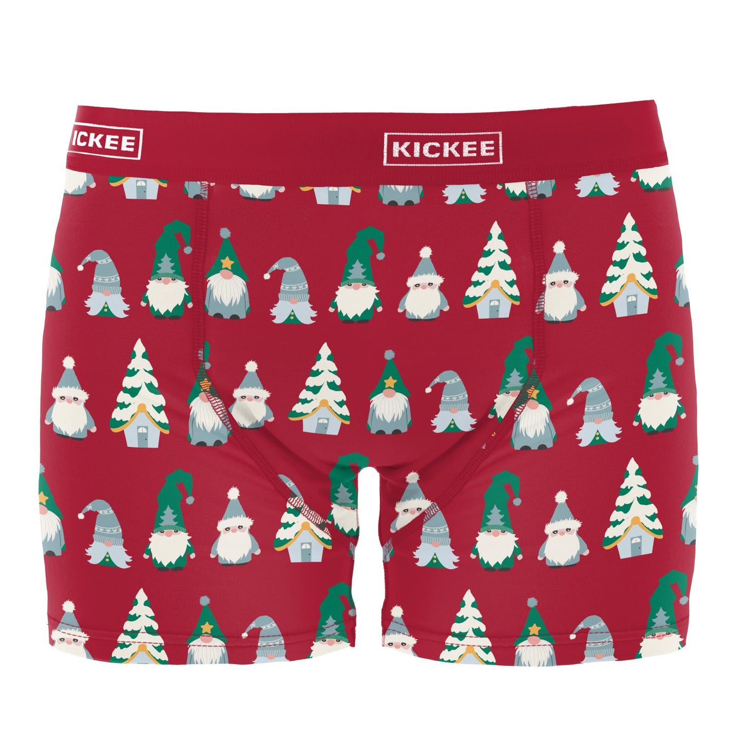 Men's Boxer Briefs - Crimson Gnomes