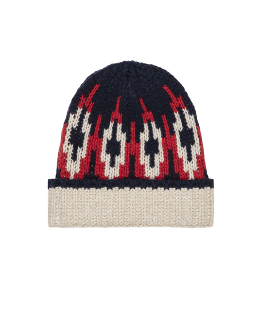 The Nordic Beanie - Glacier Fair Isle