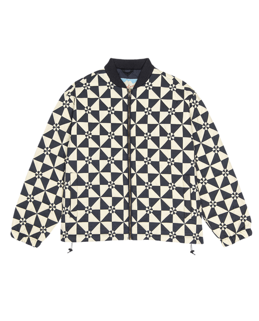 The Alps Puffer Jacket - Quilted Vintage Navy