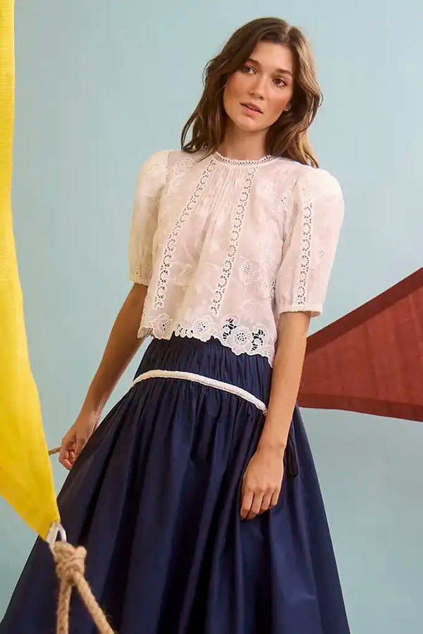 Ousie Top - White